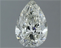 Natural Diamond 0.70 Carats, Pear with  Cut, H Color, SI1 Clarity and Certified by IGI