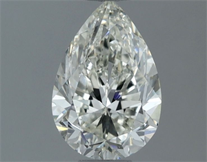 Picture of Natural Diamond 0.70 Carats, Pear with  Cut, H Color, SI1 Clarity and Certified by IGI