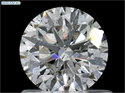 Natural Diamond 0.91 Carats, Round with Very Good Cut, G Color, I1 Clarity and Certified by GIA