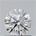 Diamante Natural 0.72 quilates, Redondo , Color E, claridad SI1 y certificado GIA