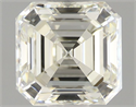Natural Diamond 1.01 Carats, Asscher with  Cut, J Color, VVS1 Clarity and Certified by IGI