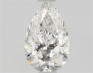 Foto Diamante Natural 0.50 quilates, De pera , Color F, claridad SI1 y certificado GIA de