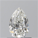 Natural Diamond 0.70 Carats, Pear with  Cut, H Color, VS1 Clarity and Certified by GIA