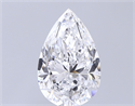 Natural Diamond 3.01 Carats, Pear with  Cut, E Color, SI2 Clarity and Certified by GIA