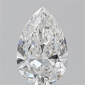Foto Diamante Natural 1.20 quilates, De pera , Color E, claridad SI2 y certificado GIA de