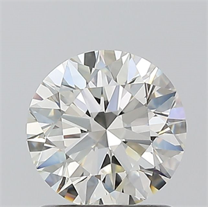 Picture of Natural Diamond 1.10 Carats, Round with Excellent Cut, K Color, VVS1 Clarity and Certified by GIA