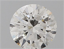 Natural Diamond 0.50 Carats, Round with Excellent Cut, H Color, VS2 Clarity and Certified by GIA