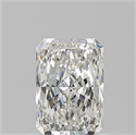 Natural Diamond 0.90 Carats, Radiant with  Cut, H Color, SI1 Clarity and Certified by GIA