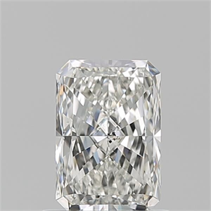 Picture of Natural Diamond 0.90 Carats, Radiant with  Cut, H Color, SI1 Clarity and Certified by GIA