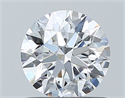Diamante Natural 0.75 quilates, Redondo , Color D, claridad VS1 y certificado GIA
