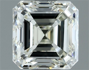 Picture of Natural Diamond 1.50 Carats, Asscher with  Cut, J Color, VVS1 Clarity and Certified by IGI