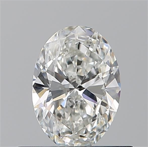 Picture of Natural Diamond 0.50 Carats, Oval with  Cut, H Color, VS1 Clarity and Certified by GIA