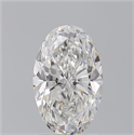 Natural Diamond 2.20 Carats, Oval with  Cut, G Color, VS1 Clarity and Certified by GIA