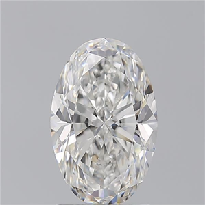 Picture of Natural Diamond 2.20 Carats, Oval with  Cut, G Color, VS1 Clarity and Certified by GIA