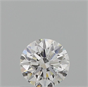 Natural Diamond 0.70 Carats, Round with Excellent Cut, D Color, SI1 Clarity and Certified by GIA