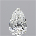 Diamante Natural 0.71 quilates, De pera , Color G, claridad VS2 y certificado GIA