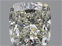 Natural Diamond 1.21 Carats, Cushion with  Cut, K Color, VS2 Clarity and Certified by GIA