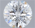 Diamante Natural 0.50 quilates, Redondo , Color G, claridad VVS1 y certificado GIA