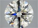 Diamante Natural 3.37 quilates, Redondo , Color M, claridad VS2 y certificado GIA