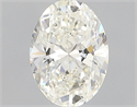 Diamante Natural 0.50 quilates, Ovalado , Color J, claridad VVS2 y certificado GIA