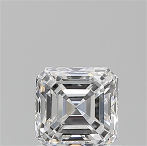 Foto Diamante Natural 0.90 quilates, Asscher , Color D, claridad VS1 y certificado GIA de