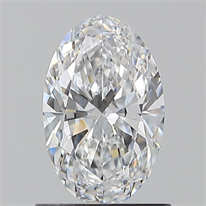 Picture of Natural Diamond 0.90 Carats, Oval with  Cut, D Color, VS1 Clarity and Certified by GIA
