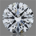 Lab Grown Diamond 1.10 Carats, Round with Ideal Cut, F Color, VVS2 Clarity and Certified by IGI