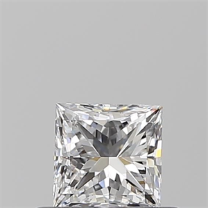 Foto Diamante Natural 0.51 quilates, Princesa , Color E, claridad VVS1 y certificado GIA de