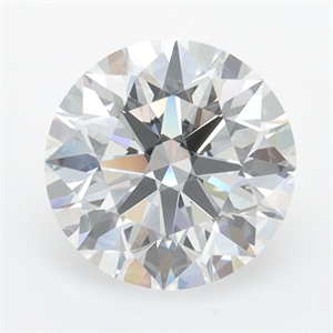 Picture of Lab Grown Diamond 2.30 Carats, Round with Ideal Cut, D Color, IF Clarity and Certified by IGI