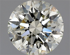 Picture of Natural Diamond 1.25 Carats, Round with Excellent Cut, L Color, VVS1 Clarity and Certified by HRD
