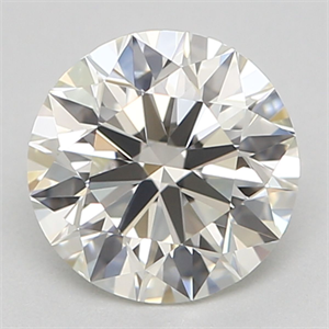 Picture of Natural Diamond 0.70 Carats, Round with Excellent Cut, K Color, VS1 Clarity and Certified by GIA