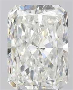 Foto Diamante Natural 5.02 quilates, Radiante , Color I, claridad SI1 y certificado GIA de