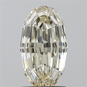 Foto Diamante Natural 1.70 quilates, Ovalado , Color M, claridad SI1 y certificado GIA de