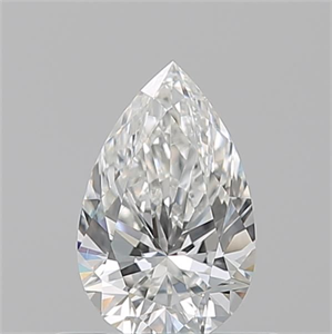 Picture of Natural Diamond 0.50 Carats, Pear with  Cut, G Color, VS2 Clarity and Certified by GIA