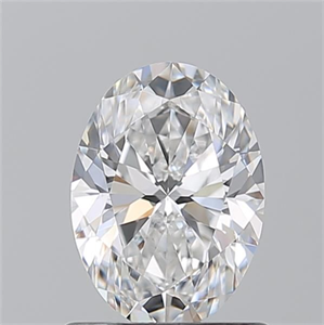 Picture of Natural Diamond 1.02 Carats, Oval with  Cut, D Color, VVS2 Clarity and Certified by GIA