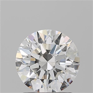 Picture of Natural Diamond 1.53 Carats, Round with Excellent Cut, G Color, VVS1 Clarity and Certified by GIA