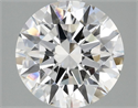 Lab Grown Diamond 3.04 Carats, Round with Ideal Cut, E Color, VVS2 Clarity and Certified by IGI