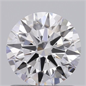 Del inventario de diamantes de laboratorio, 0.86 quilates, Redondo , Color E, claridad VVS1 y certificado IGI