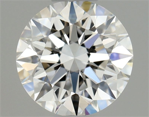 Foto Diamante Natural 0.44 quilates, Redondo , Color F, claridad VVS1 y certificado GIA de