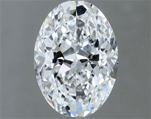 Picture of Natural Diamond 0.80 Carats, Oval with  Cut, D Color, VS2 Clarity and Certified by GIA