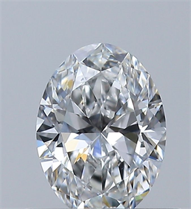 Picture of Natural Diamond 0.42 Carats, Oval with  Cut, E Color, VS1 Clarity and Certified by GIA