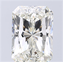 Natural Diamond 7.02 Carats, Radiant with  Cut, J Color, SI1 Clarity and Certified by GIA