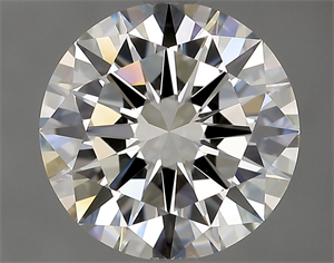 Picture of Natural Diamond 2.00 Carats, Round with Very Good Cut, H Color, IF Clarity and Certified by GIA