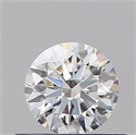 Diamante Natural 0.43 quilates, Redondo , Color E, claridad VS1 y certificado GIA