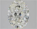 Diamante Natural 2.50 quilates, Ovalado , Color I, claridad IF y certificado GIA
