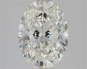 Foto Diamante Natural 2.50 quilates, Ovalado , Color I, claridad IF y certificado GIA de