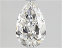 Natural Diamond 1.02 Carats, Pear with  Cut, E Color, VVS2 Clarity and Certified by GIA
