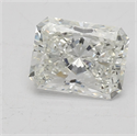 Natural Diamond 2.02 Carats, Radiant with  Cut, I Color, SI2 Clarity and Certified by GIA