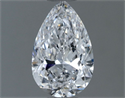 Natural Diamond 0.90 Carats, Pear with  Cut, D Color, VS2 Clarity and Certified by GIA