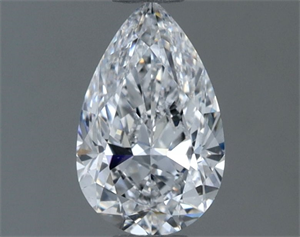 Picture of Natural Diamond 0.90 Carats, Pear with  Cut, D Color, VS2 Clarity and Certified by GIA